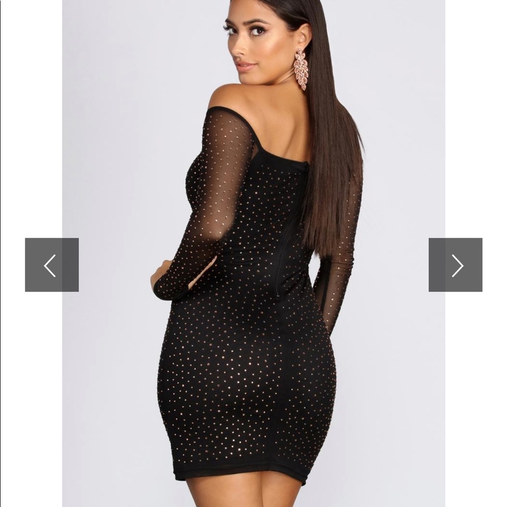 Rhinestone Dress - Picture 3 of 6